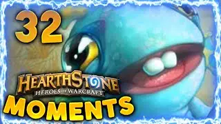 Hearthstone Funny Moments #32 - Daily Hearthstone Epic Lucky Funny Plays | Murloc Tinyfin