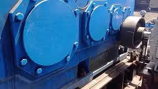 Cooler girth gear measurement and pinion gear measurement coupling alignment  work with full video 