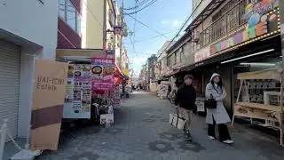 코리아타운 상점가풍경#일본일상생활#거리풍경#역주변#상점가#철도#열차#깨끗한거리#애니메이션#화장실#힐링#마음안정#생각정리#간사이#나라시#나라현#다카이치#코리아타운#쯔루하시#떡상