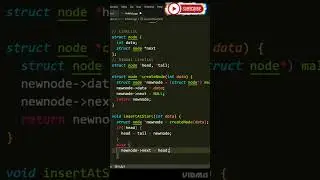 Singly linklist || Insertion at beginning || Data Structure in C++ || Code Factory || Get into MAANG