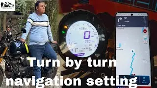 Ronin 225 turn by turn navigation system||How to find mac id||Invalid speedometer resolved