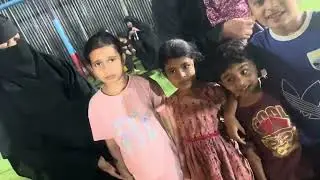 Hub me baccho ke sath party ch 