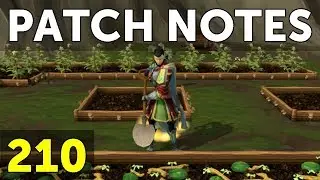 RuneScape Patch Notes #210 - 12th March 2018