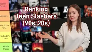 Tier List Teen Slashers | Slashers from the 1990s - 2020s