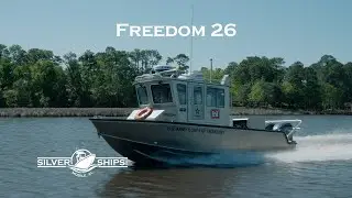 Silver Ships Delivers Freedom 26 Survey Vessel to USACE Savannah District
