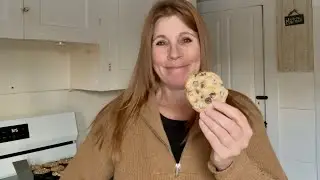Cozy Snow Day • Baking 3 chip cookies • DITL