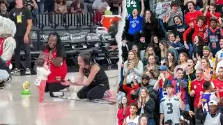 From Crawl to Walk: Baby&rsquo;s First Steps Stun WNBA Crowd