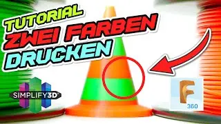 ZWEIFARBIG 💈3D-Drucken - [TUTORIAL Fusion360 + Simplify3D]