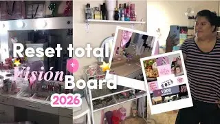 &ldquo;Reset total: limpieza profunda + vision board 2026 💭✨&rdquo;