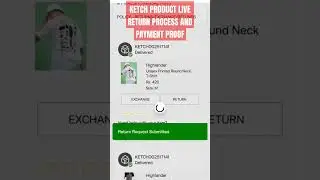 Процесс возврата в реальном времени через приложение KETCH и подтверждение оплаты #unboxingworld ...