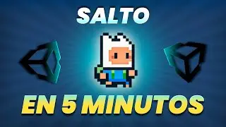 ¡CÓMO hacer un SALTO en UNITY! ✅