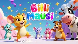 Billi Mausi Funny Rhyme 🐱🐭 | Hindi Kids Cartoon Song | Moral Story