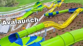 Avalaunch Watercoaster slide | Soaky Mountain Waterpark
