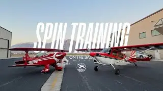 Spin Training & Aerobatics in Utah | Full Deflection x On The Ball Coffee x Dark Horse Aviation