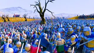 31700 Clone 501sts VS 9795 Footmans VS 9633 Heavy Knights. Ultimate Epic Battle Simulator 2  UEBS