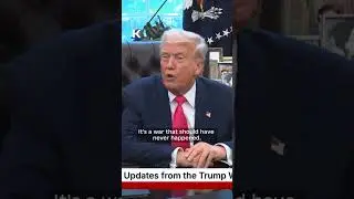 Trump says Putin ready to make a peace deal with Ukraine