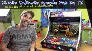il mio cabinato Arcade FAI DA TE con retropie - novità e curiosità