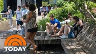 Scorching heat wave smashes records in the Northeast