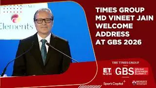 Times Group's MD Vineet Jain At ET Now Global Business Summit 2026 | AI Is Rewriting Global Capital
