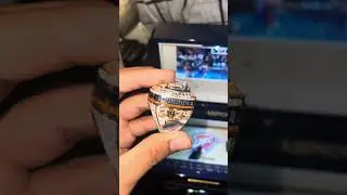 OKC Championship Ring & Pendant Reveal 💍🏆 #nba #basketballball