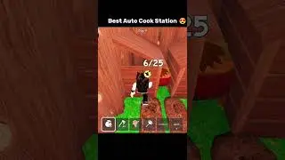 Best Auto Cook Station😍 #roblox #99nightintheforest #robloxshorts