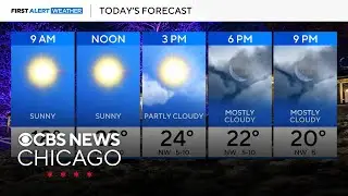 Chicago Weather: Clearing and not as cold Friday
