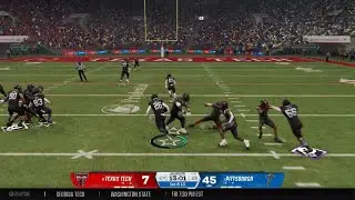 Nathan Bokin With A Rushing TD Vs Texas Tech Rose Bowl