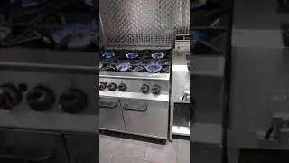 Commercial 6 burner Lincat Gas oven