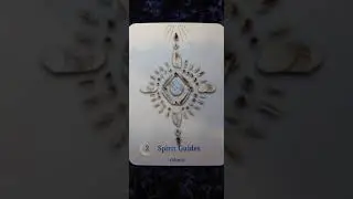 Spirit Guides ⛰️ Celestite Crystal Grid Oracle Card Meaning