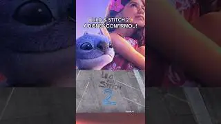 LILO & STITCH 2 CONFIRMADO 😳😱 #liloandstitch #lilo #stitch #disney #desenho #cinema #filme #fyp