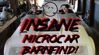 Insane Micro Car Barn Find | Full 40min Video! Badsy, Lamborghini, Lotus, Porsche, and More!!!