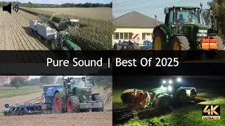 Best Of Sound 2025 || Die besten Sounds von Traktoren, M&auml;hdreschern und anderen Maschinen aus 2025