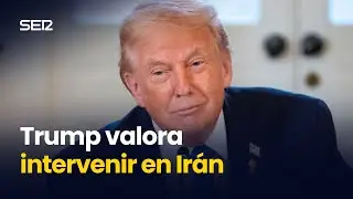 Trump valora una intervenci&oacute;n militar en Ir&aacute;n tras la escalada de tensi&oacute;n por las protestas