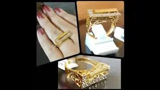 Gold Ring beautiful design#latest design#Fashionalistan
