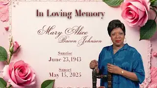 Mary Johnson Life Celebration Service