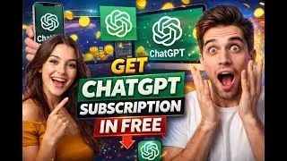 ChatGPT Go FREE For 1 Year in India | How to Claim ChatGPT GO for FREE | Redeem Now Watch Full Video
