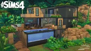 Jungle Vacation Home | Les Sims 4 | No CC | Stop Motion