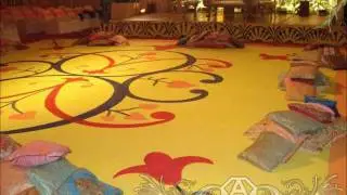 Mehndi Function - Rangoli - Dance Floors Mehndi Decoration Stages in Pakistan