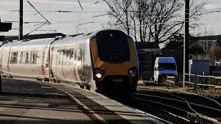 Trains at Darlington | Cold Wintery December! | Passenger Trains! | Voyagers + Azumas + Tpe 802s!