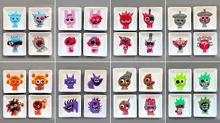 Color mixing sprunki phase 1~9 Guess the color of the sprunki #colormixing#sprunki