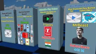 All YouTube Play Buttons | YouTube Creator Awards ♡ Comparison 
