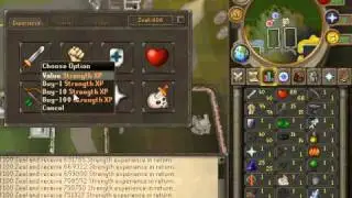 runescape soul wars pure 79 to 99 strength in seconds