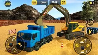 Heavy Excavator Crane Builder (by Game Town Studio) Android Gameplay [HD]