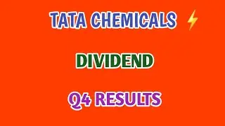 TATA CHEMICALS Q4 RESULTS 2025🔴TATA CHEMICALS💥Q4 RESULTS 2025🔷️DIVIDEND @ STOCK MARKET PLANNER