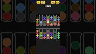 Ball Sort Puzzle Level 101 WalkThrough Solution Gameplay