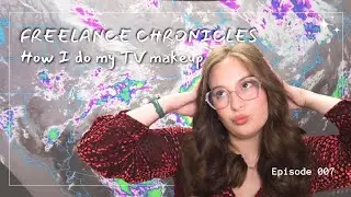 Doing TV makeup with MY HANDS 🫣 | GRWM