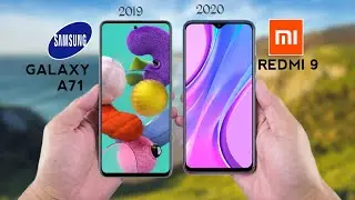 GALAXY A71 vs XIAOMI REDMI 9 || full comparison ~which is best !