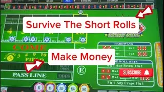 Bubble Craps Chukchansi Pt 2: Avoiding the Skizz #casino #gambling #dicerolling #funny #dice