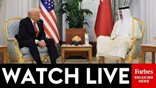 WATCH LIVE: President Trump Participates In Signing Ceremony With Qatari Emir In Doha, Qatar