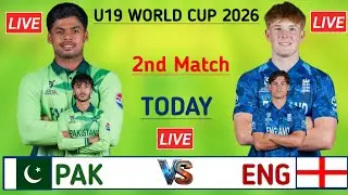 Pakistan vs England U19 Today match 2026 | U19 today match Pak vs Eng | U19 today match live | Pak 